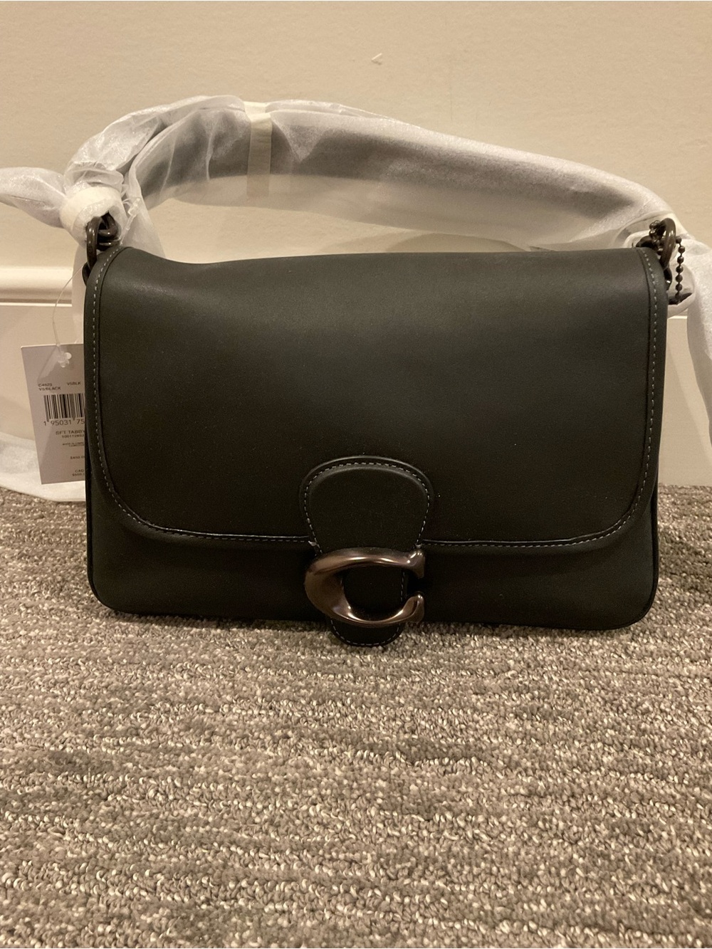 Coach Tabby Shoulder Bag - Black - Picture 2 of 10